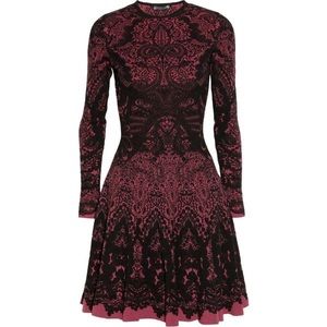 Alexander McQueen perfect Wool Red and Black Dress